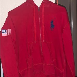 Polo Ralph Lauren zipped up hoodie !